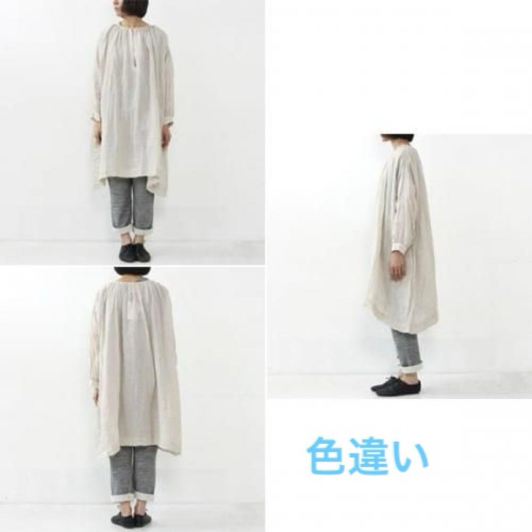 ヴェリテクール　リネンチュニック　ネストローブ　イチアンティークス　Gauze#