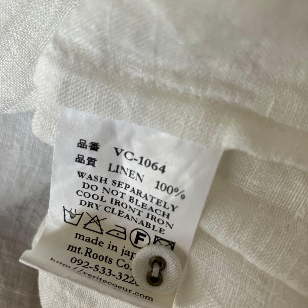 ヴェリテクール　リネンチュニック　ネストローブ　イチアンティークス　Gauze#