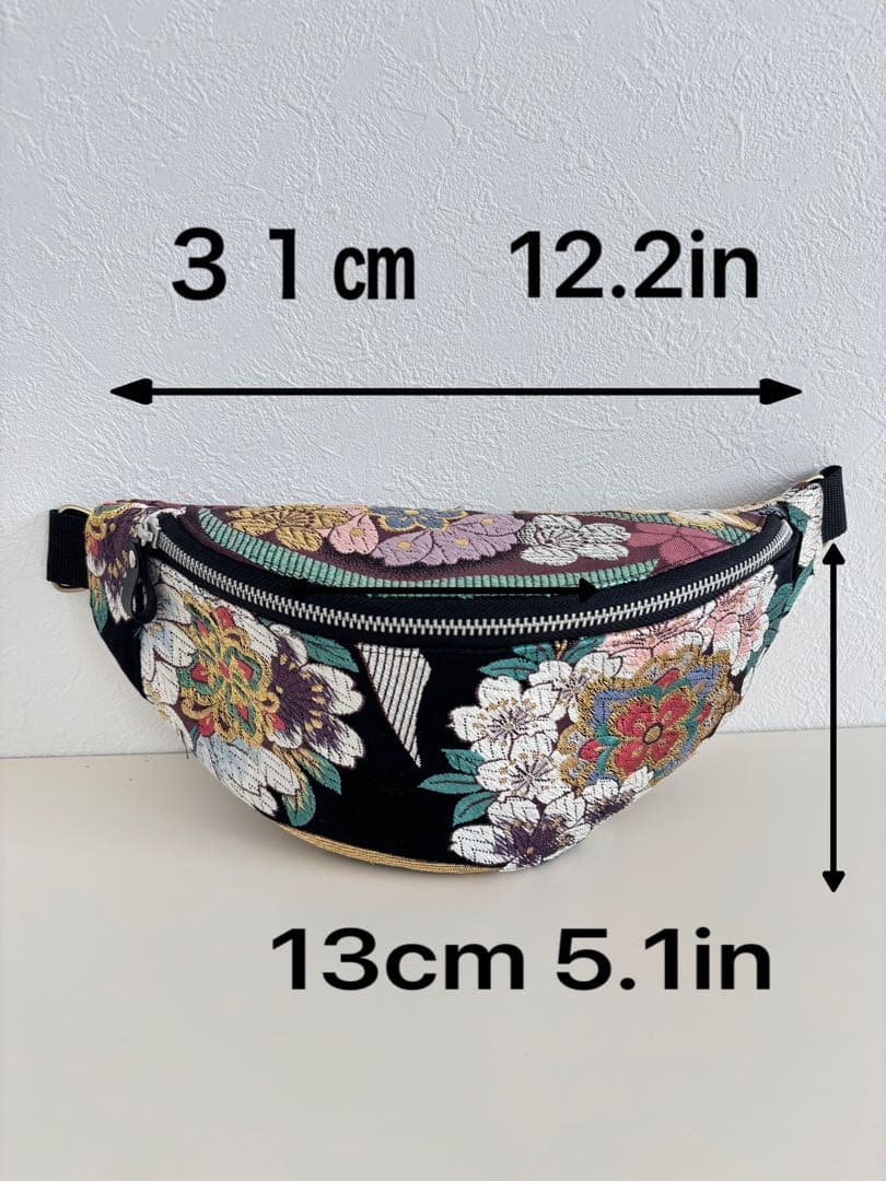 帯リメイク スリングバッグ｜ボディバッグ・クロスボディ｜一点物