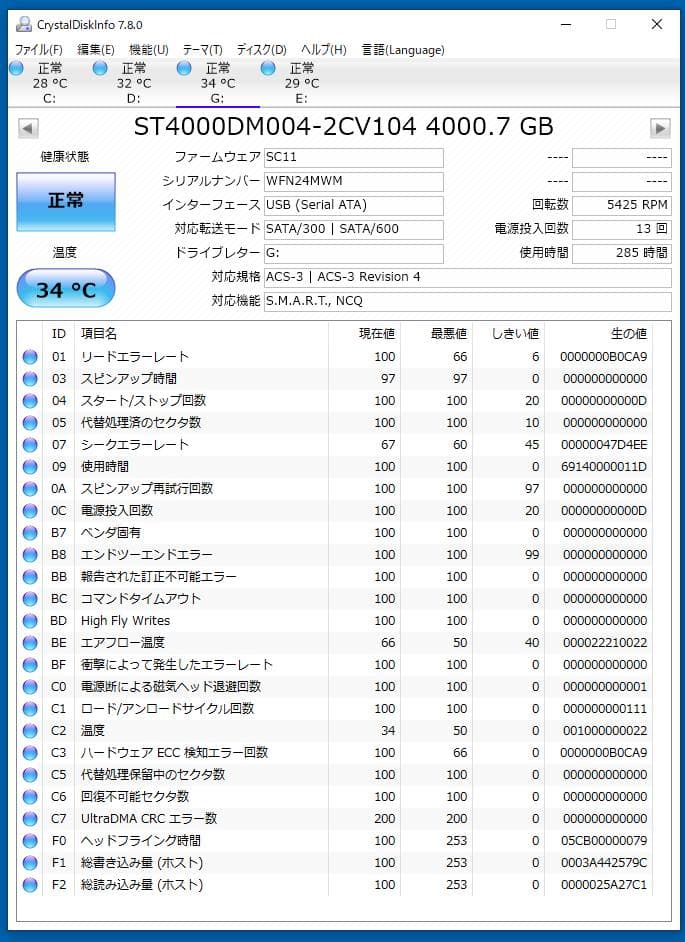 アイ・オー・データ 外付けHDD 4TB HDCZ-UTL4K/E