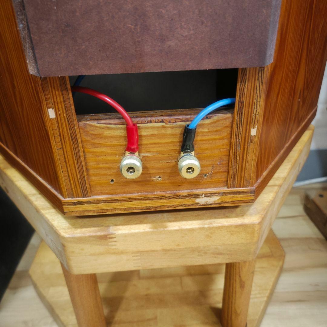 audio nirvana スピーカー ペア 自作 スタンド付き 動作OK