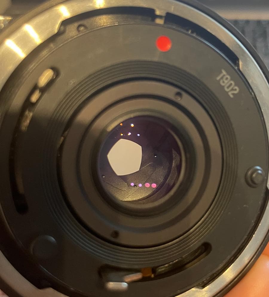 フィルムカメラ Canon AE-1 Silver + New FD 28mm f2.8