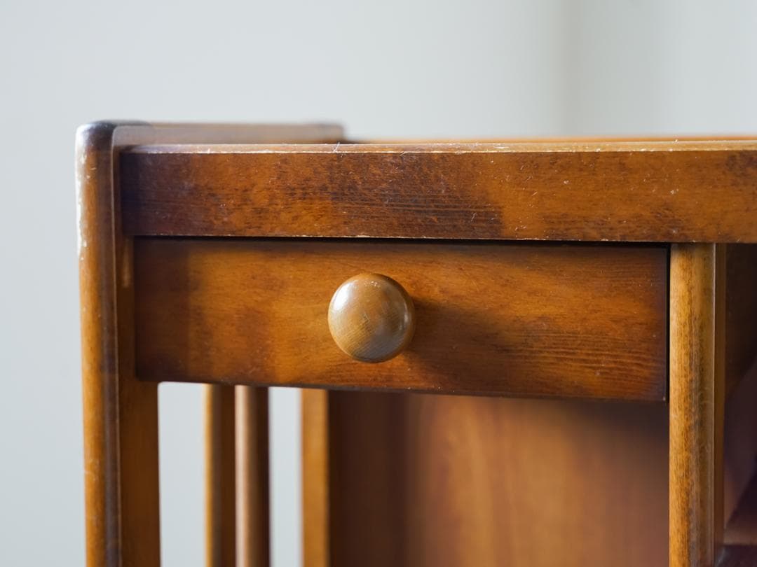 80's \"KOIZUMI\" ヴィンテージ 木製棚/ラック 収納 古道具 モダン