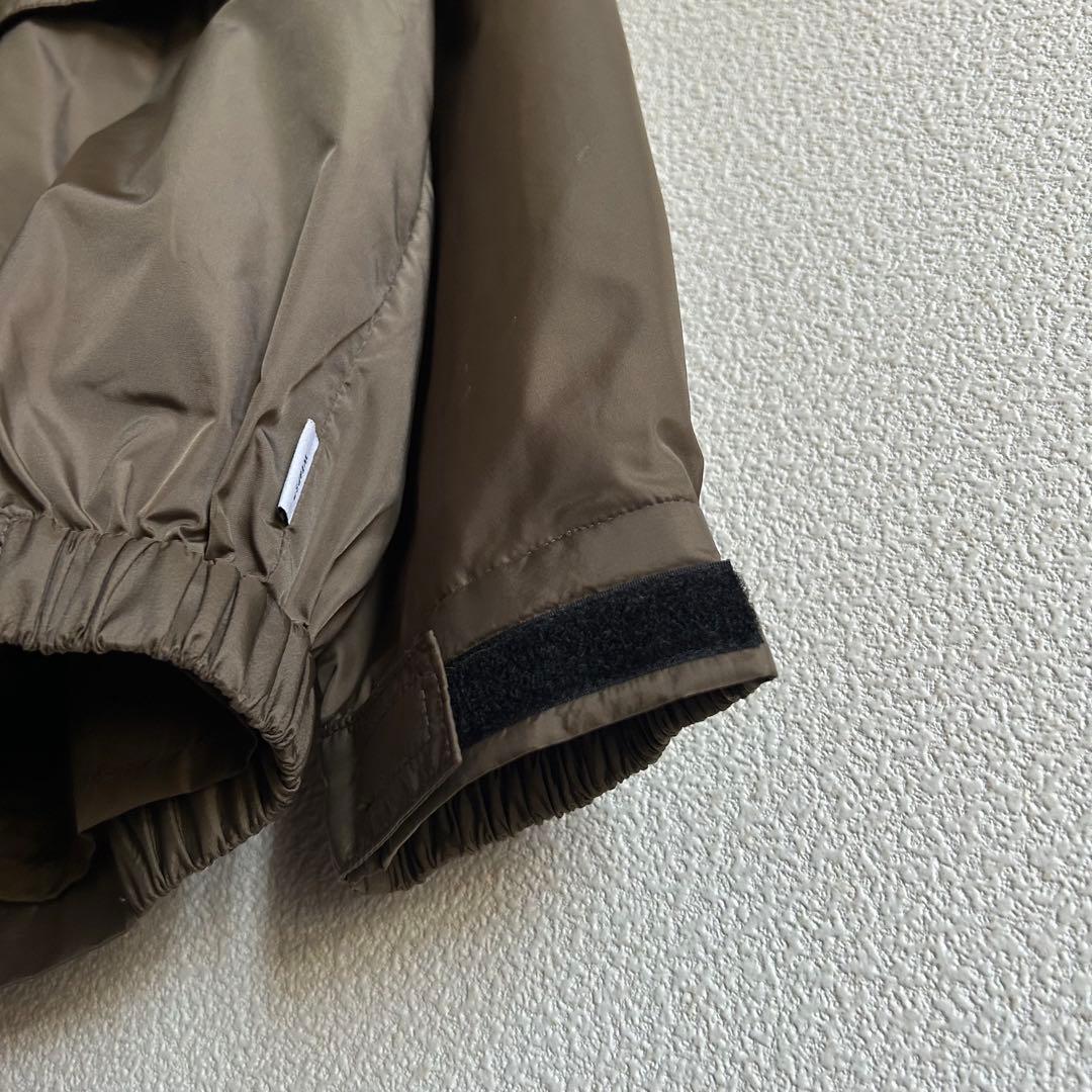 WTAPS ダブルタップス ナイロンジャケット ロング丈 カーキ L