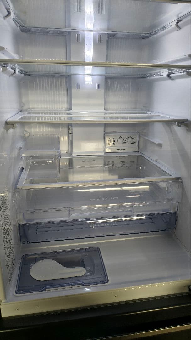 三菱 4ドア冷蔵庫 403L 2024年製 MR-N40J-T 真ん中野菜室