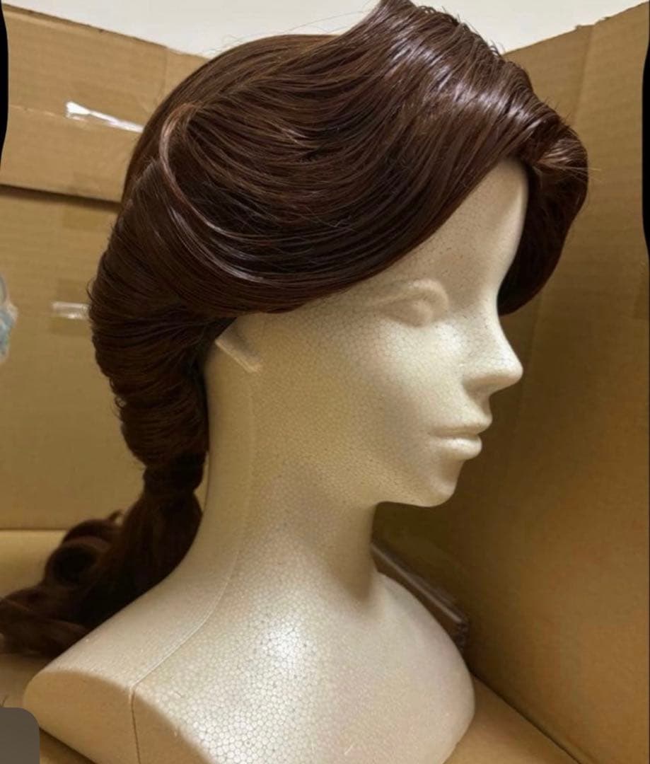 美女と野獣 町ベル ウィッグ Dハロ 仮装