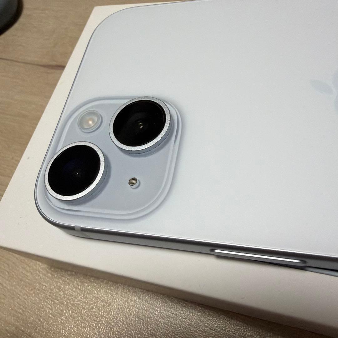 【バッテリー91%】Apple iPhone 15 128gb ブルー