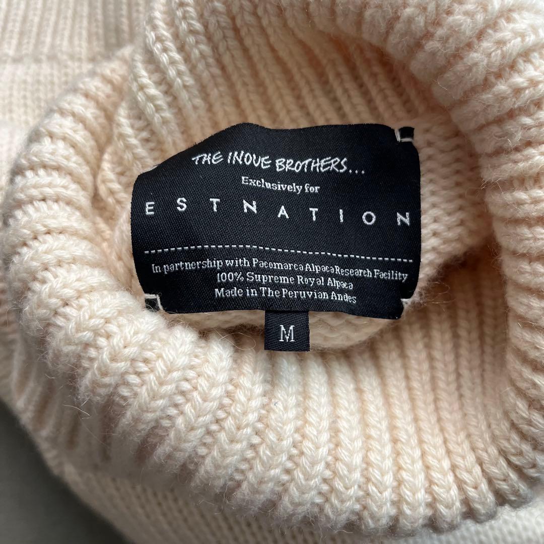 美品　The Inoue Brothers タートルネック　ニット　M