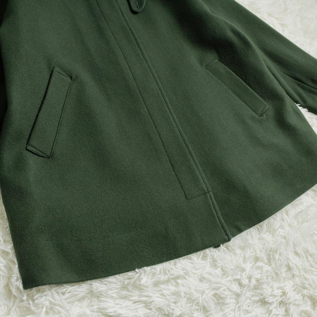 未使用 yuni 24AW ウールスーパー100 ミドルレングス ステンコート