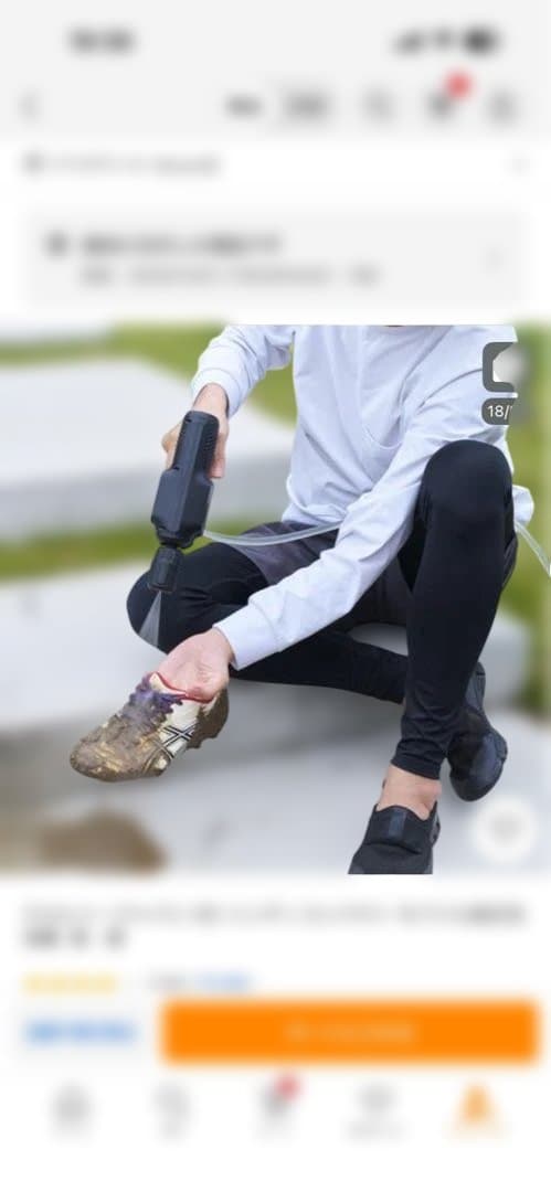 ケルヒャー　ハンディエア　折りたたみ　コンパクト　モバイル充電式