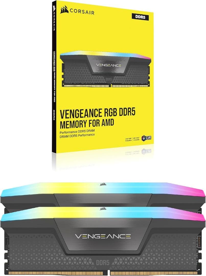CORSAIR DDR5-5600MHz VENGEANCE 32gb×2枚