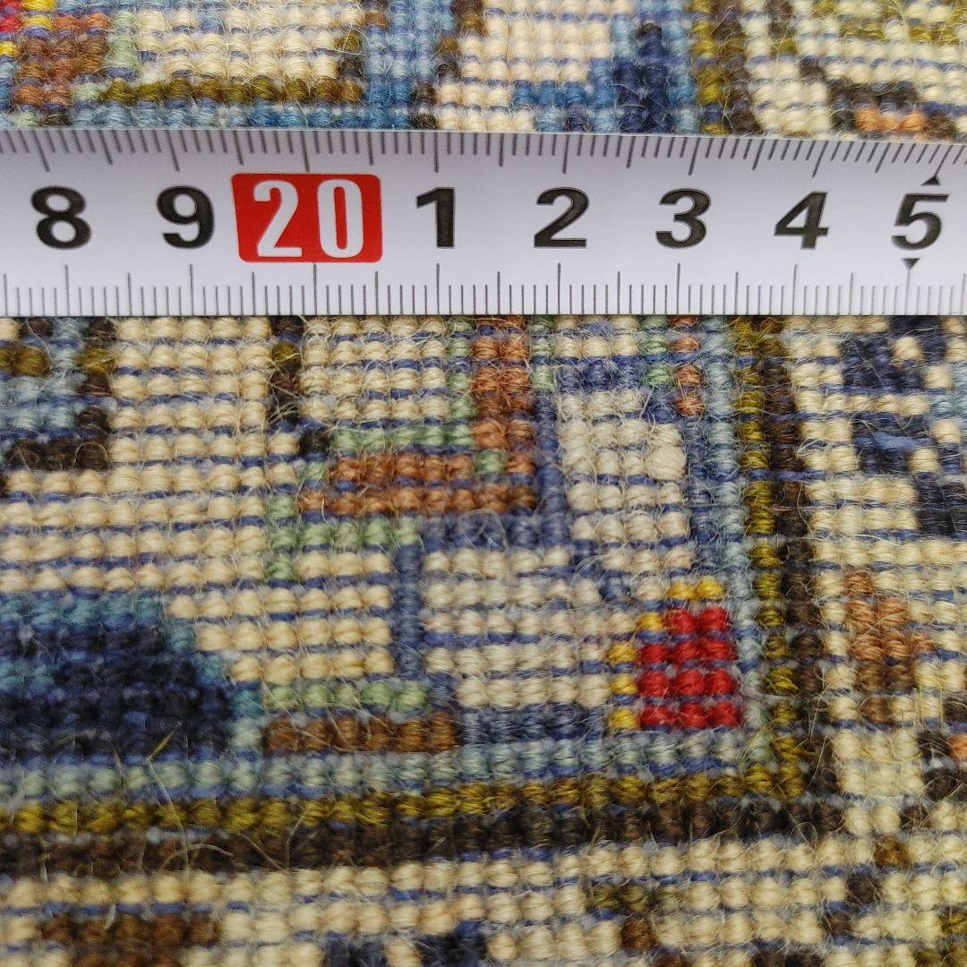 ペルシャ絨毯 150x100 手織り 美術品 カーシャーン産 クリーニング済み