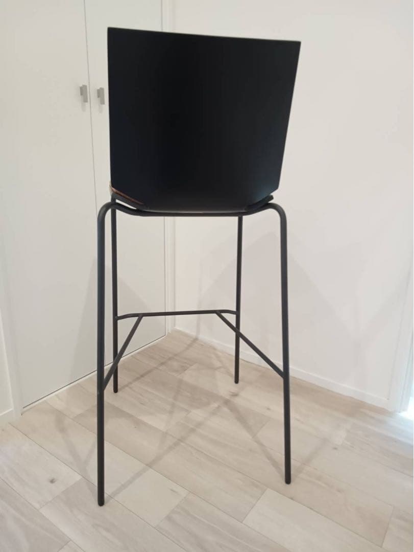 ③内田洋行/ウチダ ハイチェア ヘーゼル 背・座パッド付