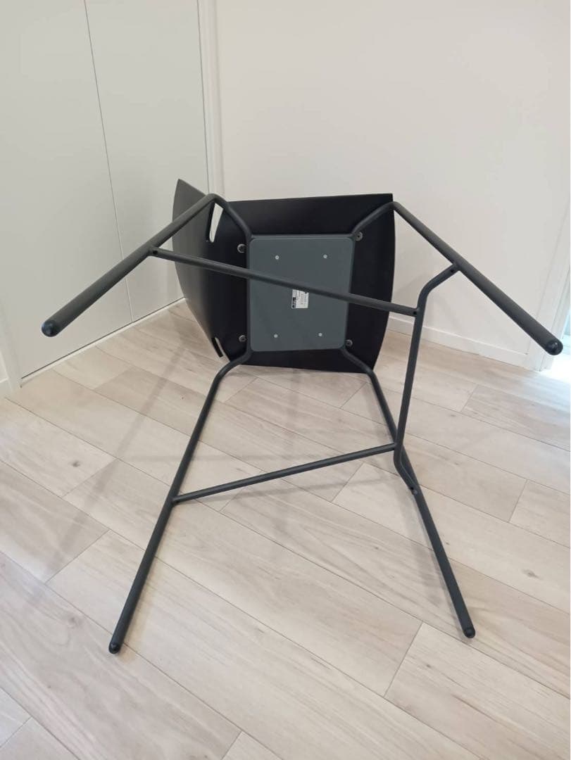 ③内田洋行/ウチダ ハイチェア ヘーゼル 背・座パッド付