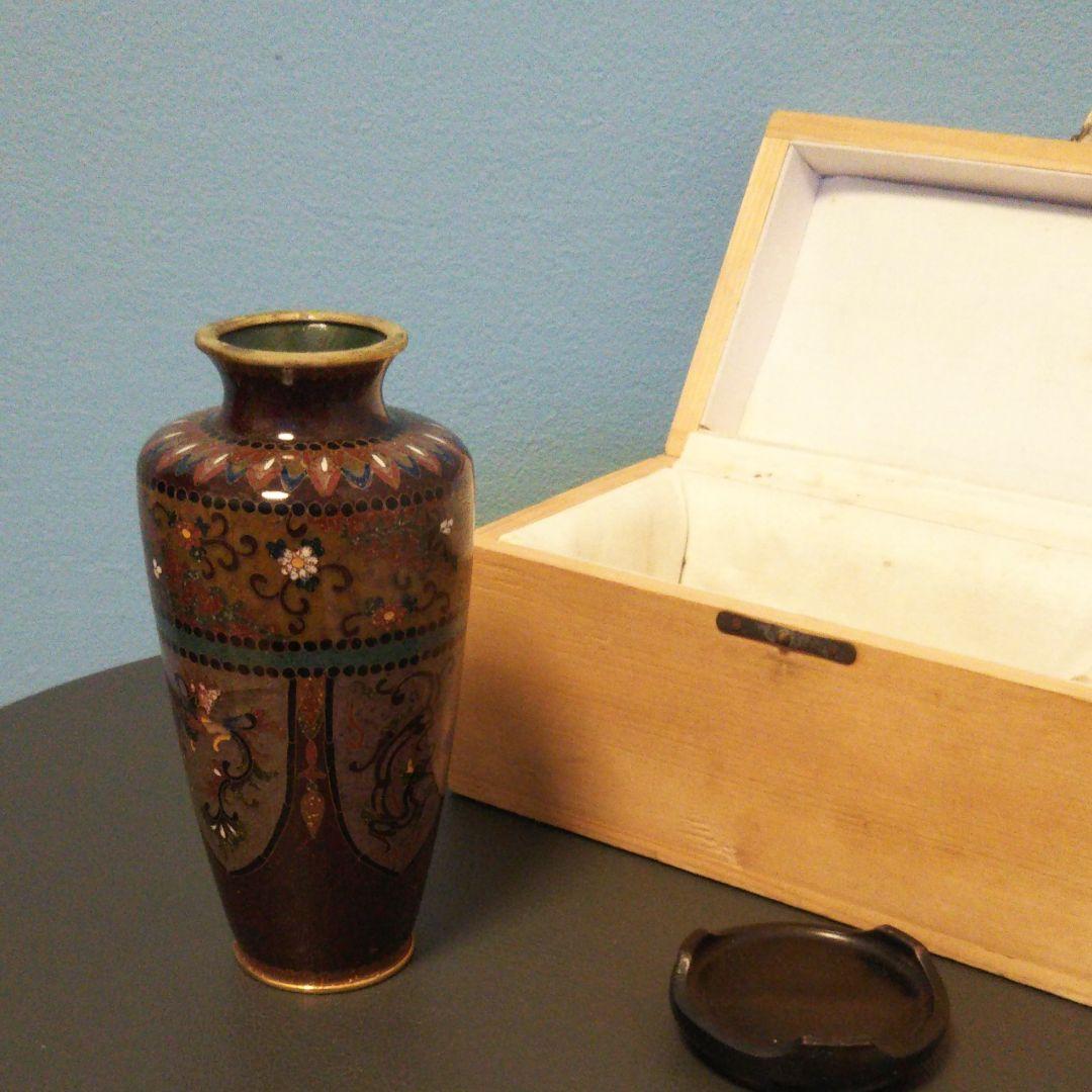 尾張七宝   花瓶   骨董品