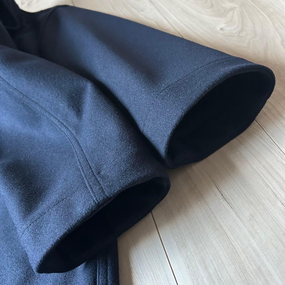未使用級＊スピック＆スパン 23AW メルトンM-65フィールドコート 紺 36