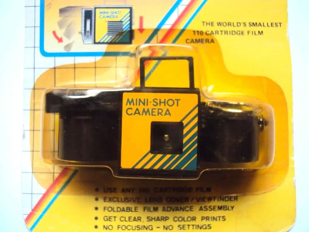 トイカメラ　レトロ　使い捨てカメラ　ミニショットカメラ　カメラ