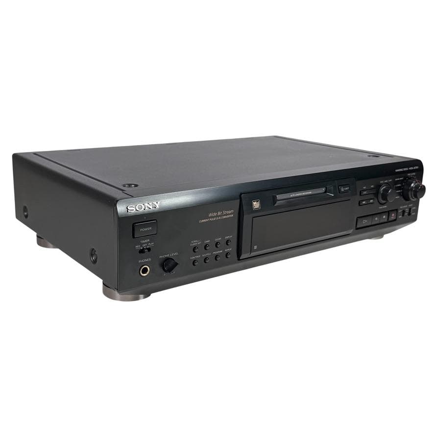 ◆優良動作品◆SONY ソニー MDS-JE700 MDレコーダー ブラック