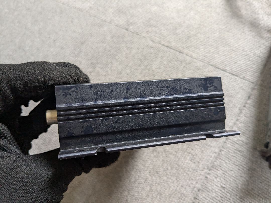 ジャンク品 ALPINE 7292JS カセットデッキ パワーアンプ 3503