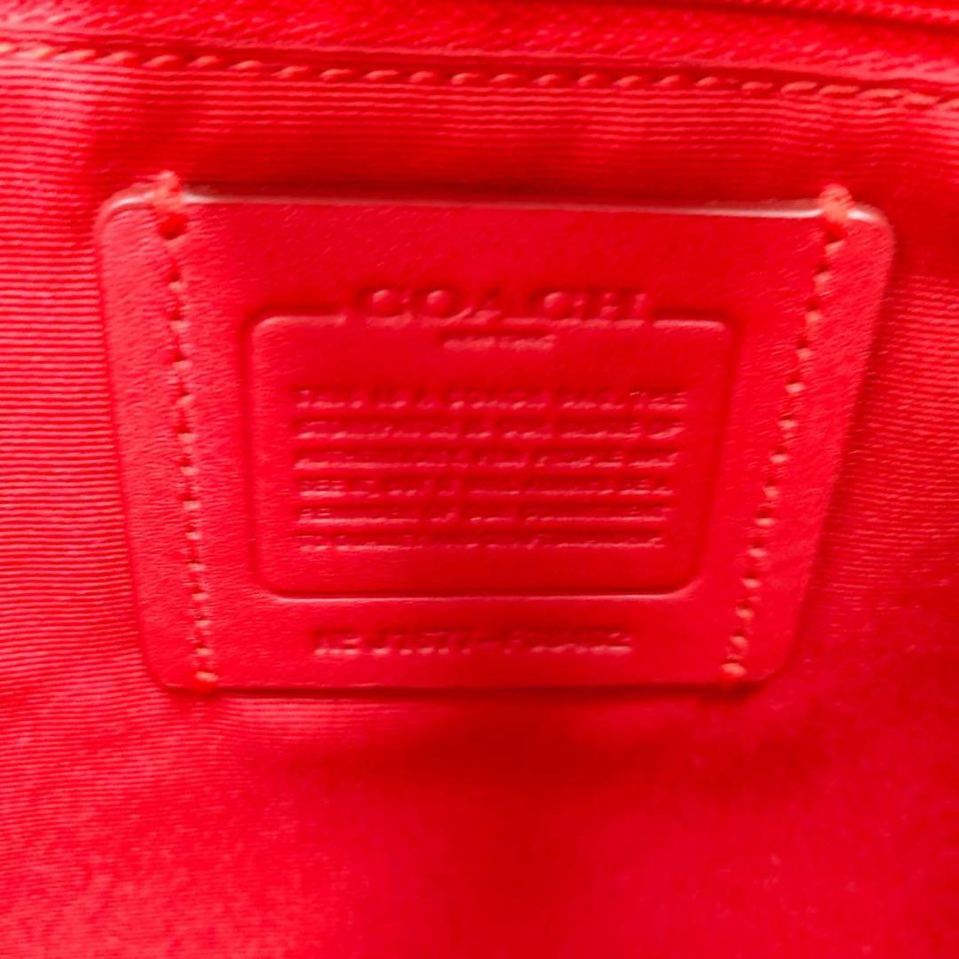 45 COACH コーチ　シグネチャー　ショルダーバッグ