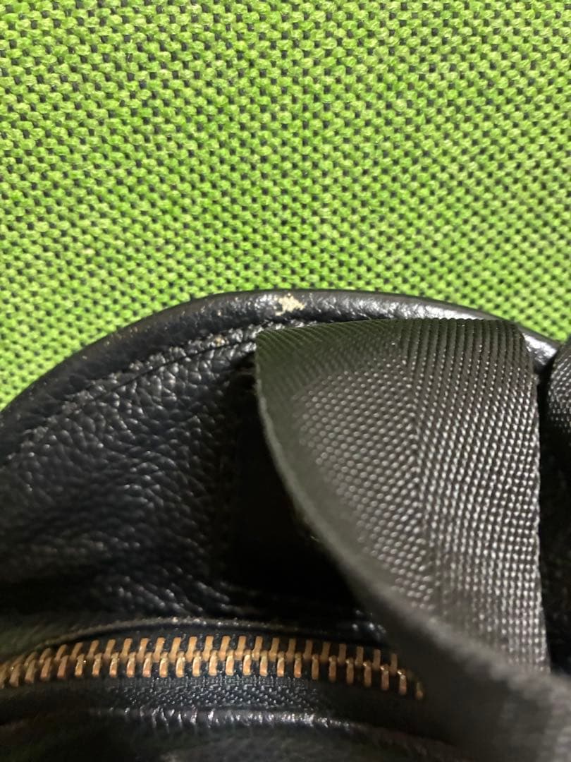 クロムハーツ レザー ショルダーバッグ　百合