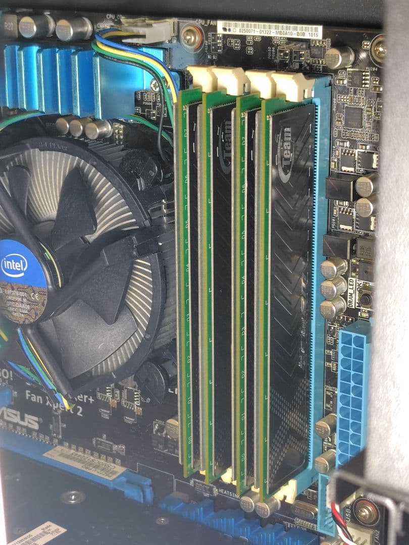 自作デスクトップPC i7-2600K P8Z77-V PRO