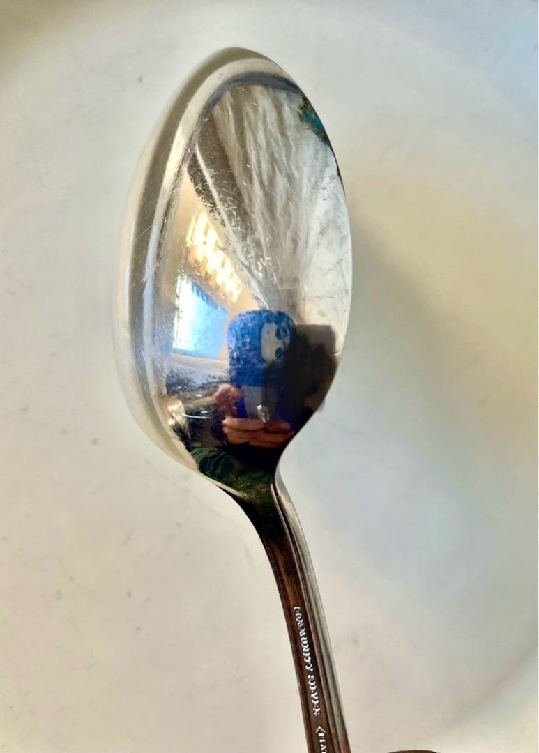 モノグラム付きカトラリーセット ナイフ&フォーク&スプーン フランスアンティーク