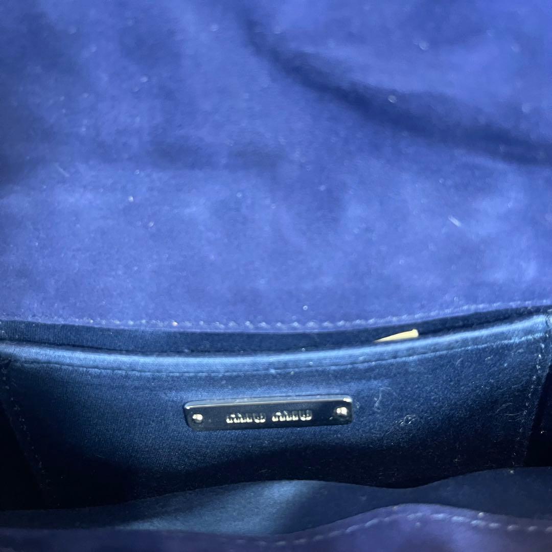 miumiu ツイードハンドバック