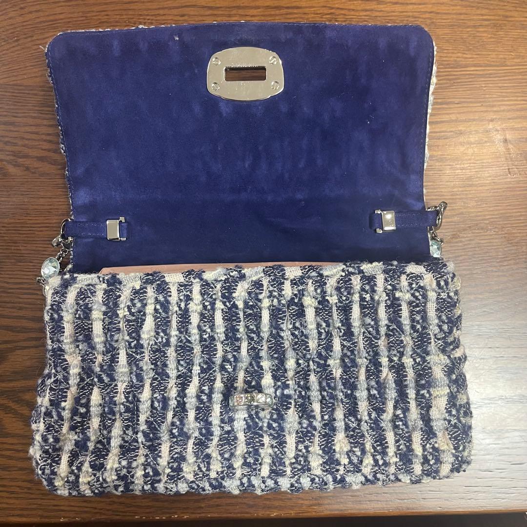 miumiu ツイードハンドバック