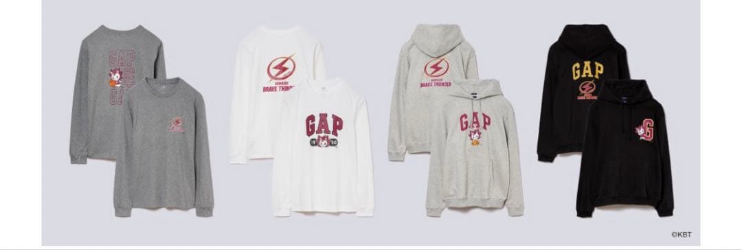 【新品】GAP×川崎ブレイブサンダース　 2店舗限定販売　オリジナルパーカーXL