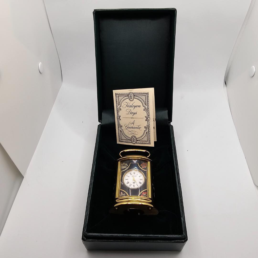 GUCCI Halcyon Days 置時計