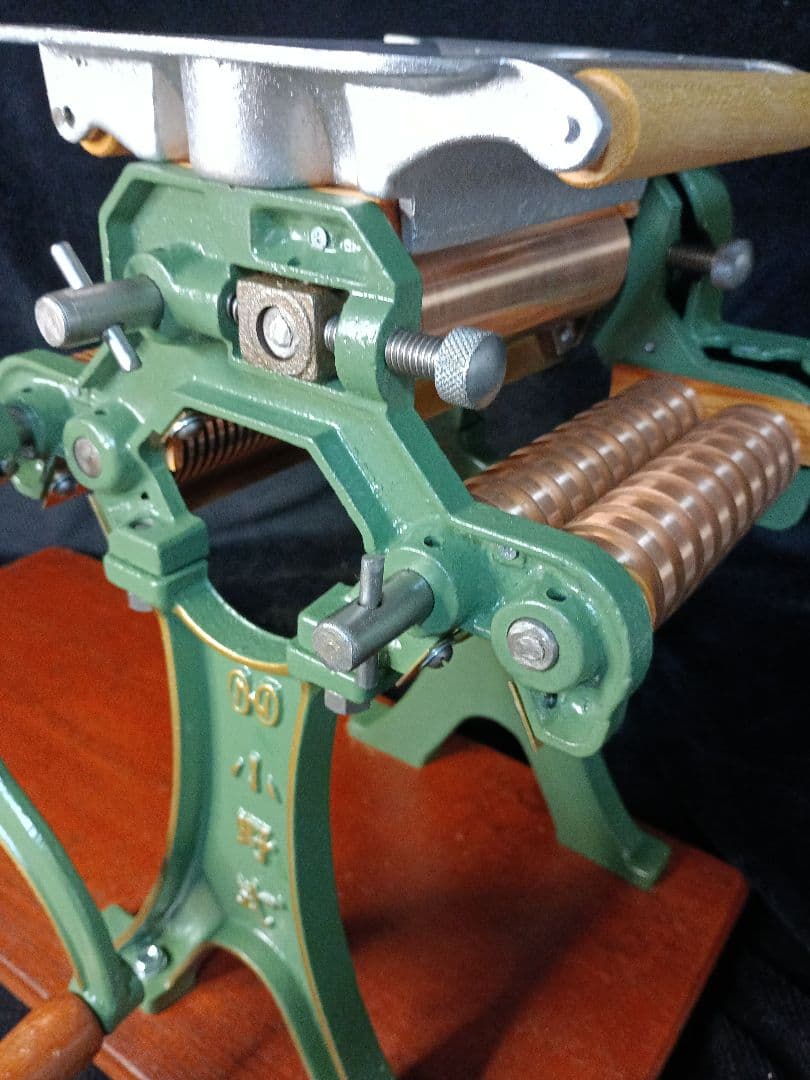 衛生的小野式製麺機　2型両刃 レストア済み