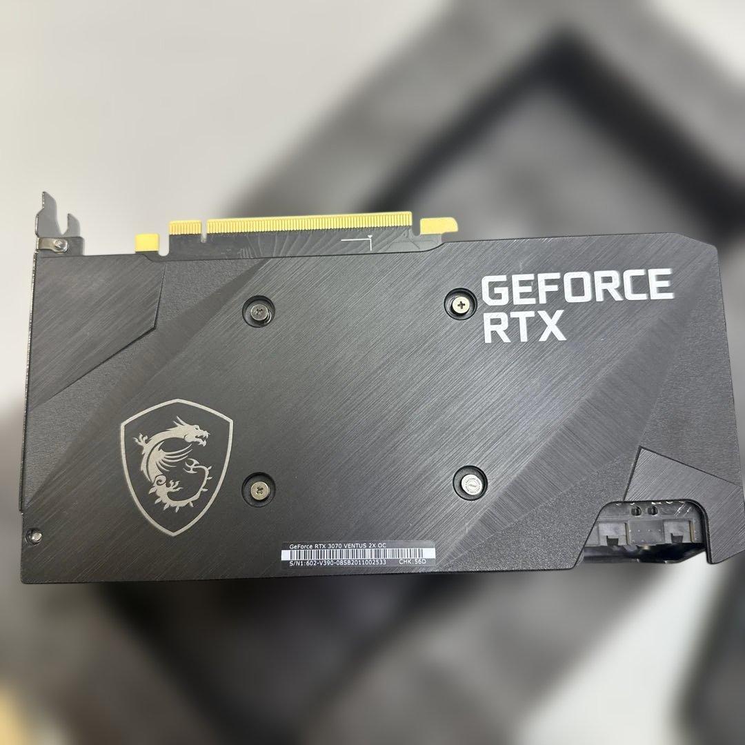 MSI GeForce RTX3070 GAMING 高性能グラフィックカード