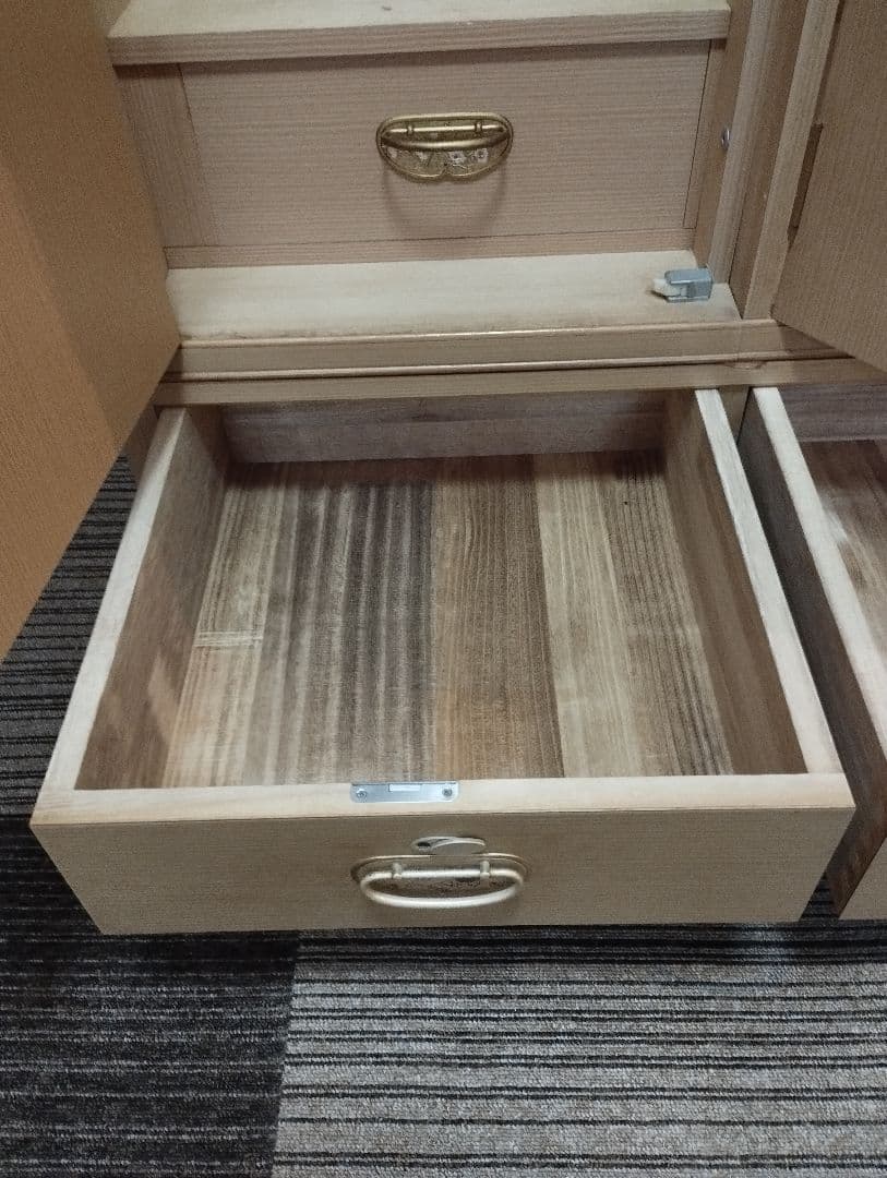 桐タンス 桐箪笥　引き出し付