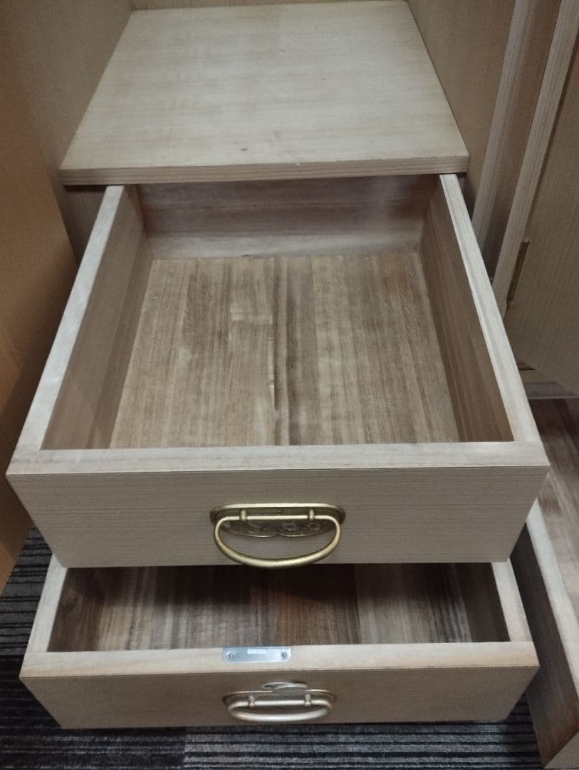 桐タンス 桐箪笥　引き出し付