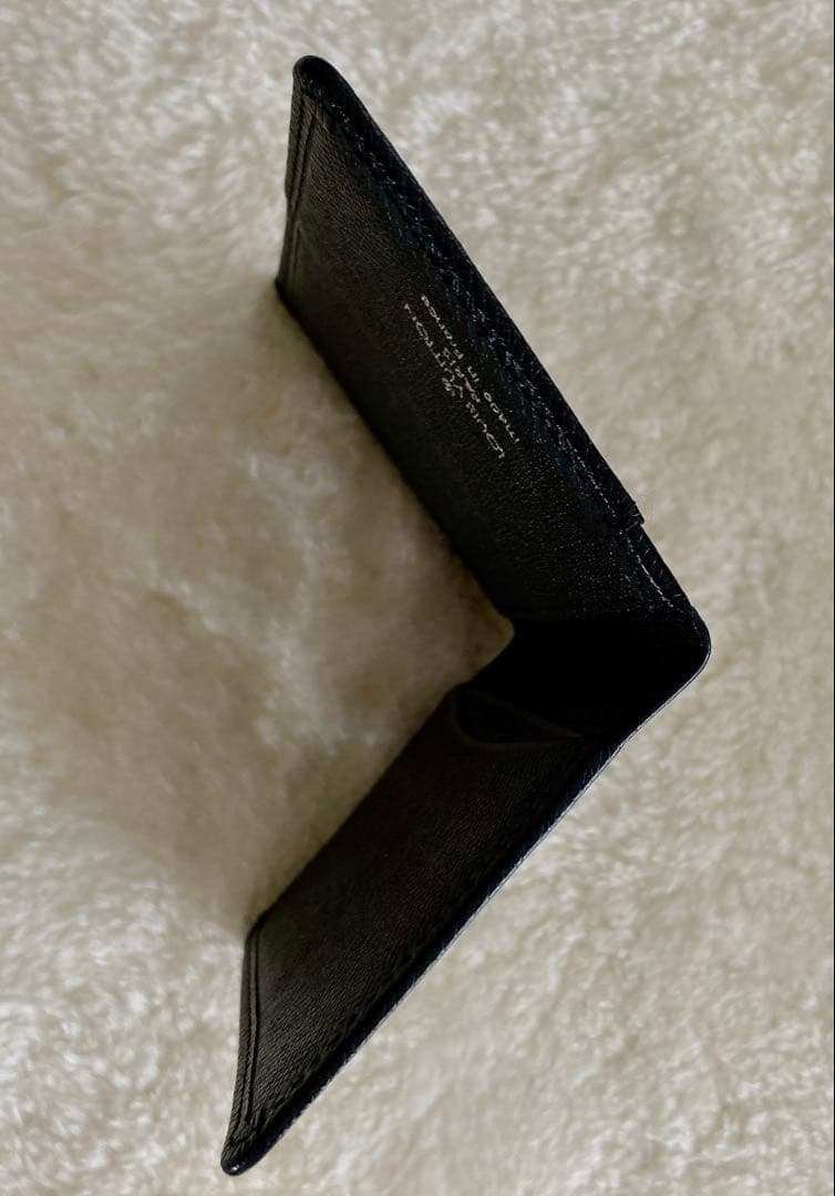 Louis Vuitton タイガライン　ブラック 名刺入れ　おまけ紙袋付き