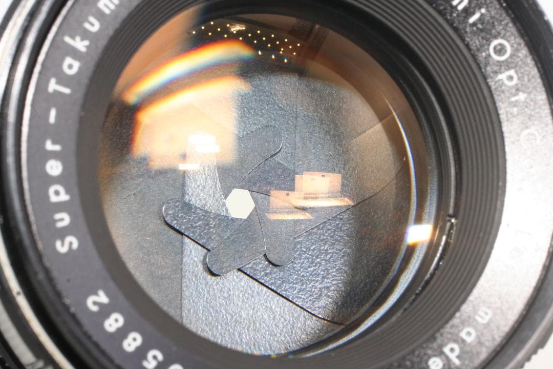 Super-Takumar 55mm f1.8 前期型 黄変なし 分解清掃済