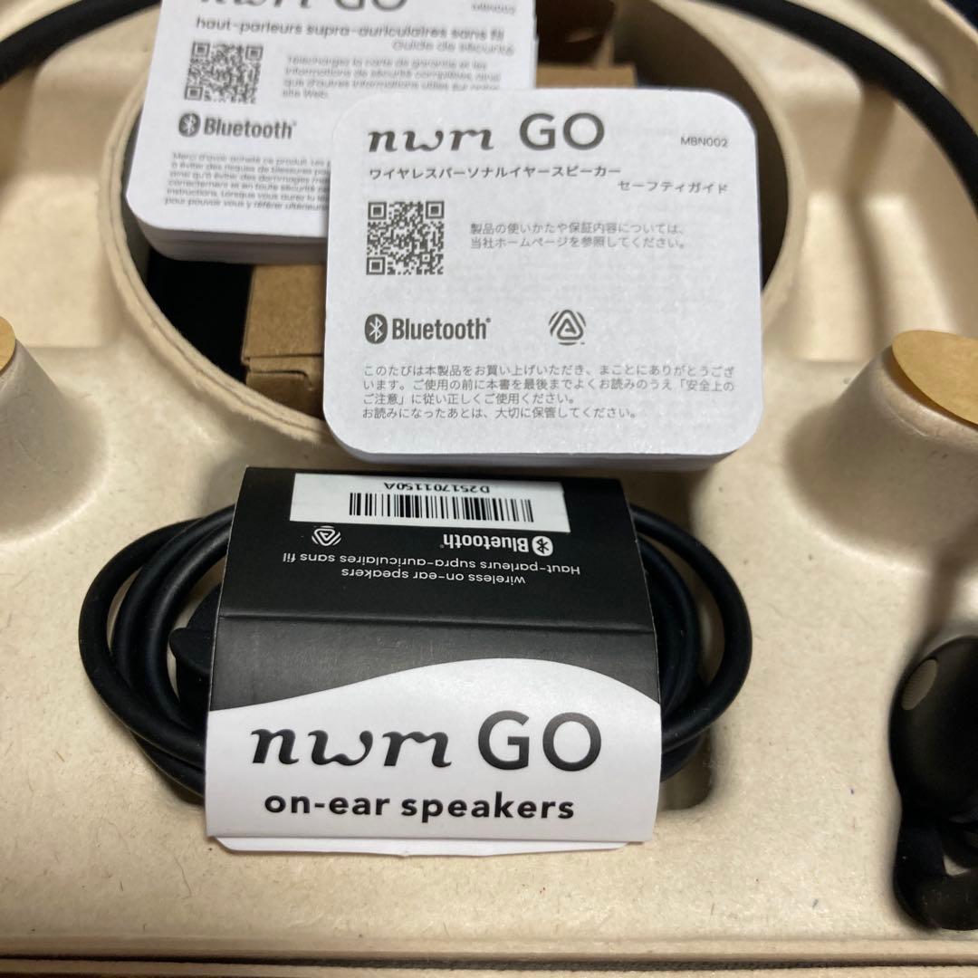 NTTソノリティ nwm GO MBN002KA オープンイヤー型 黒