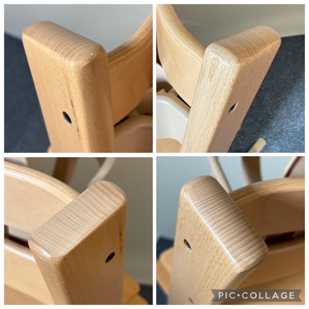 極美品!!組み立てたまま発送♪ストッケ トリップトラップ ナチュラル シリアル6