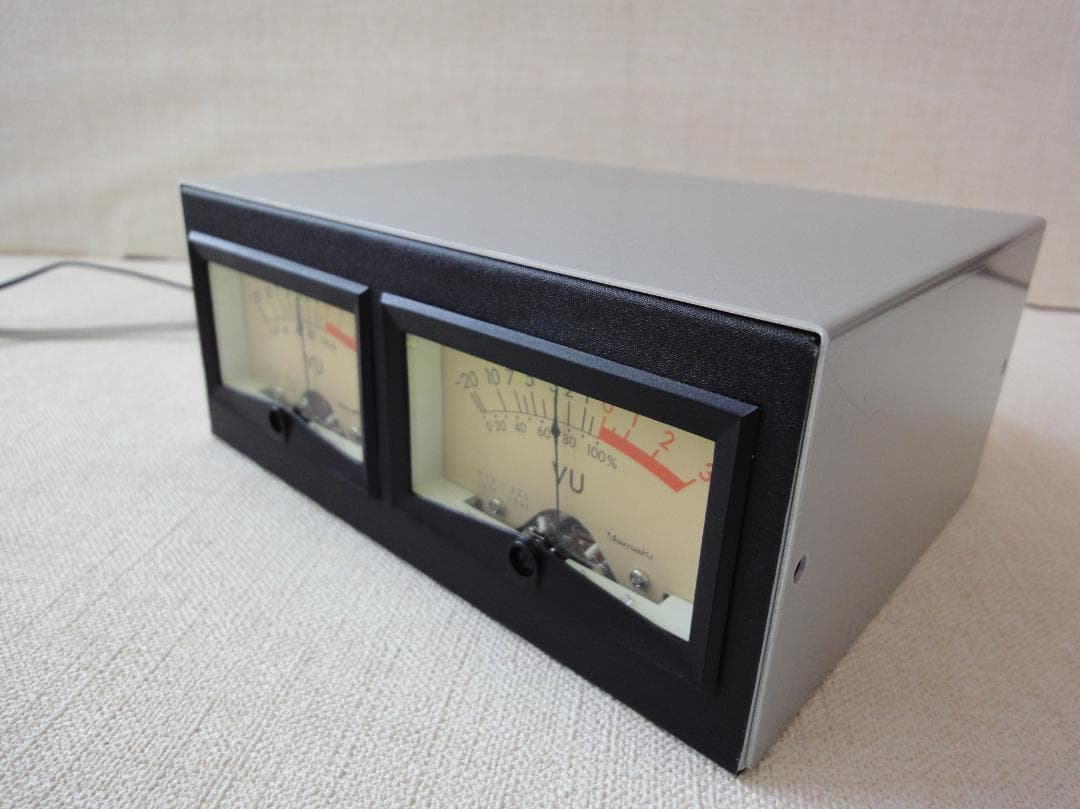 自作ステレオVUメーター193号機（ヤマキFYR-22L）