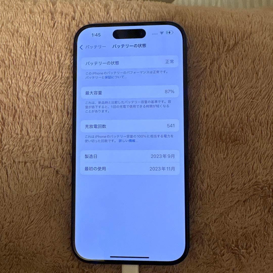 Apple iPhone 15 Pro （ジャンク品）