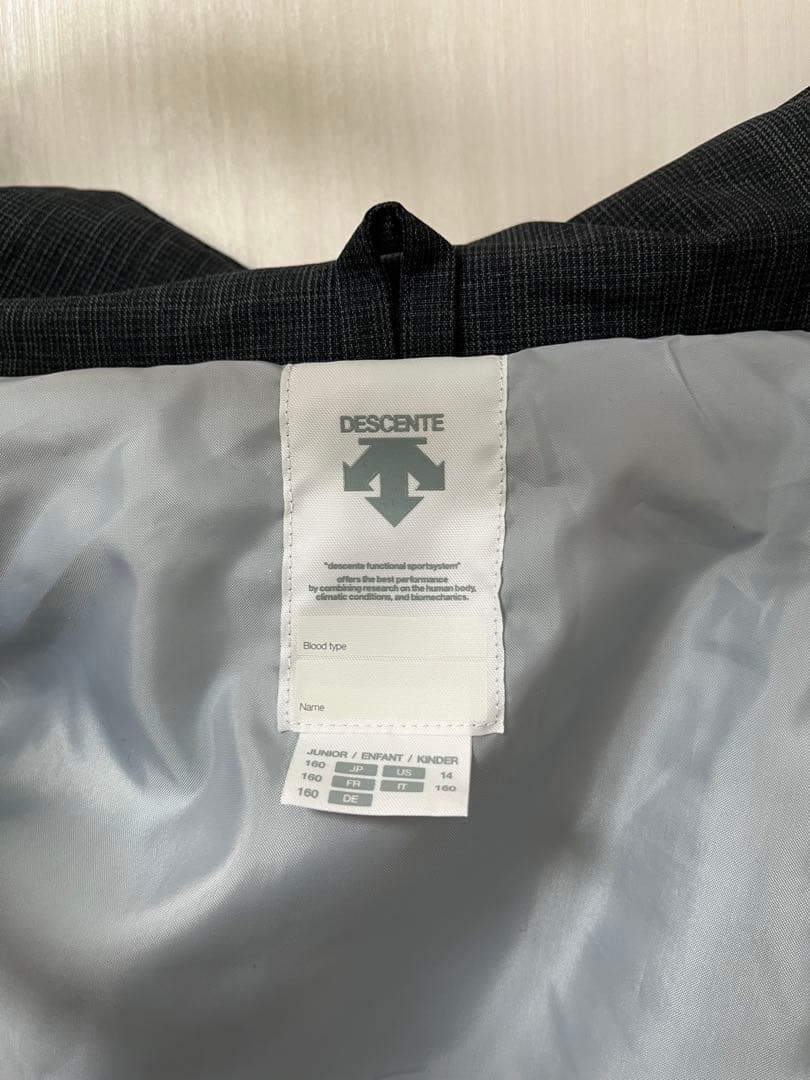 DESCENTE 子ども用スキーウェア 青160 145 150 165対応