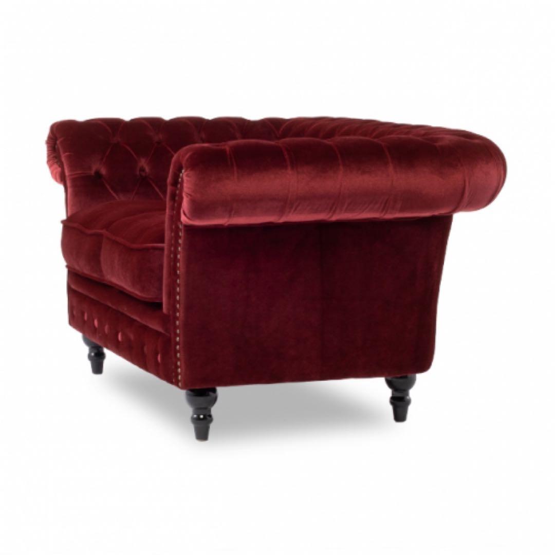 t*o様 レッドベルベットソファ　ANNA SUIやFrancfrancなど好き