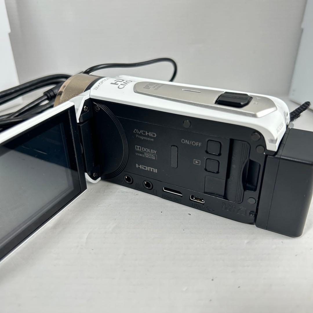 【美品】Canon iVIS HF R52 ホワイト デジカメ