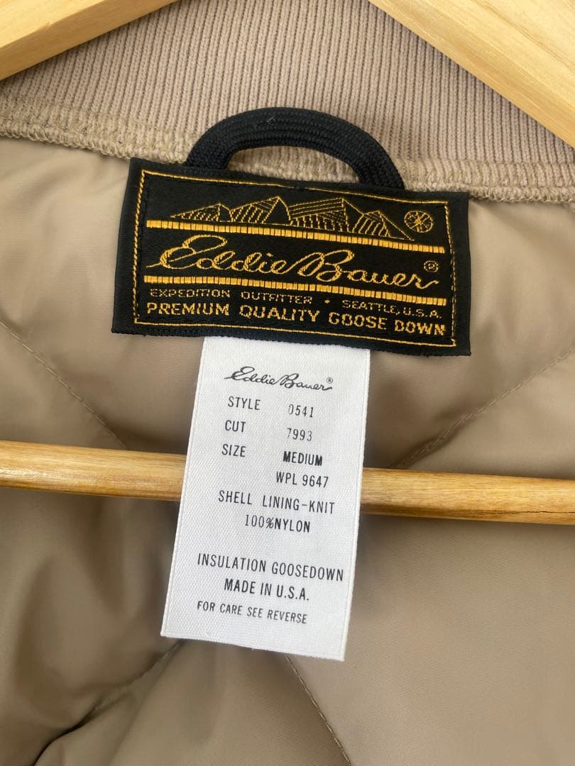 80's Eddie Bauer スカイライナー　ベージュ　USA製