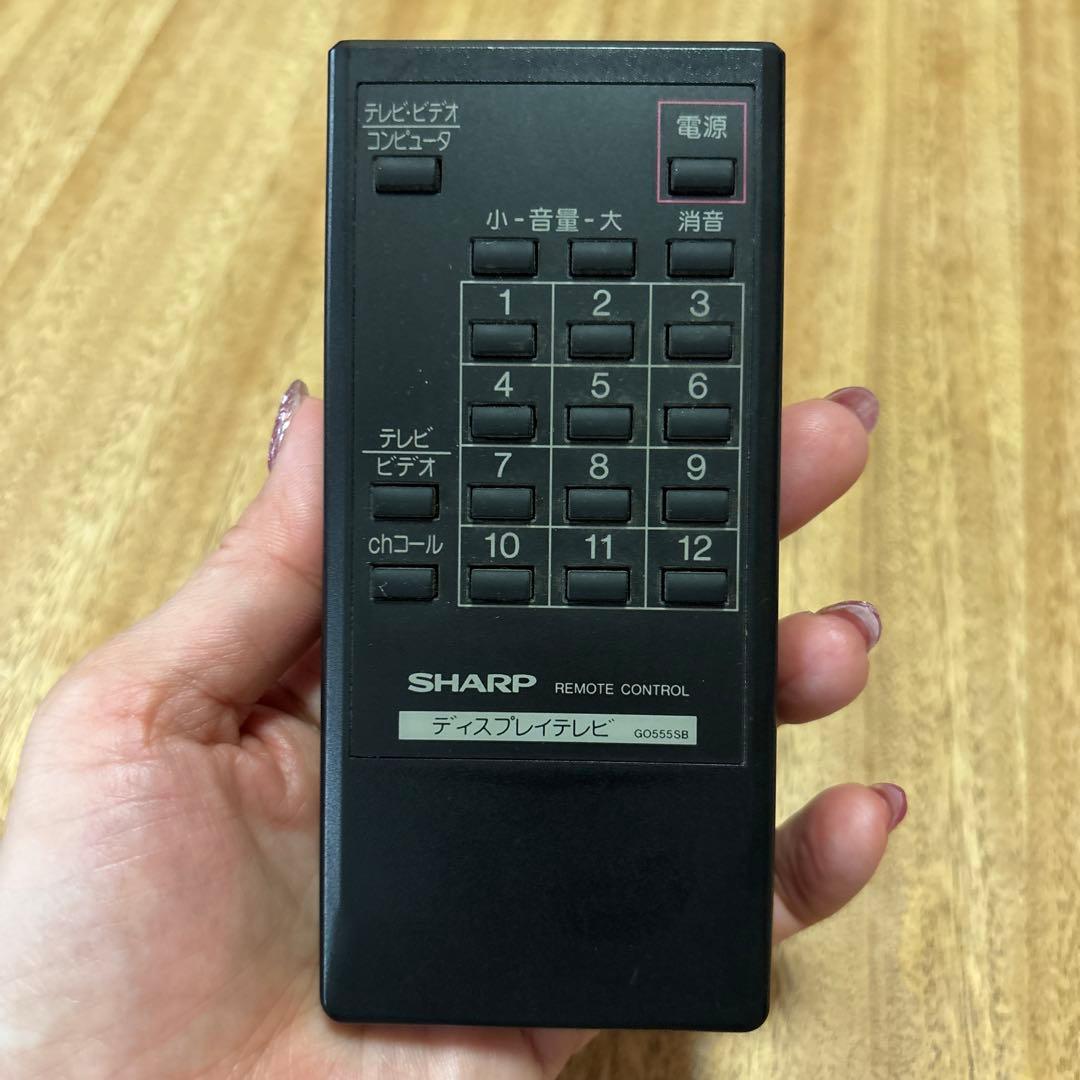 SHARP CZ-601D ブラック ディスプレイモニター