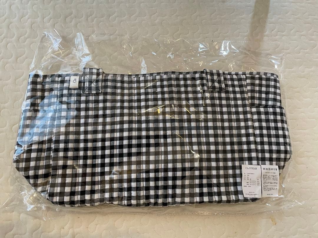 【完売品】ギンガムチェック トートバッグ 未使用