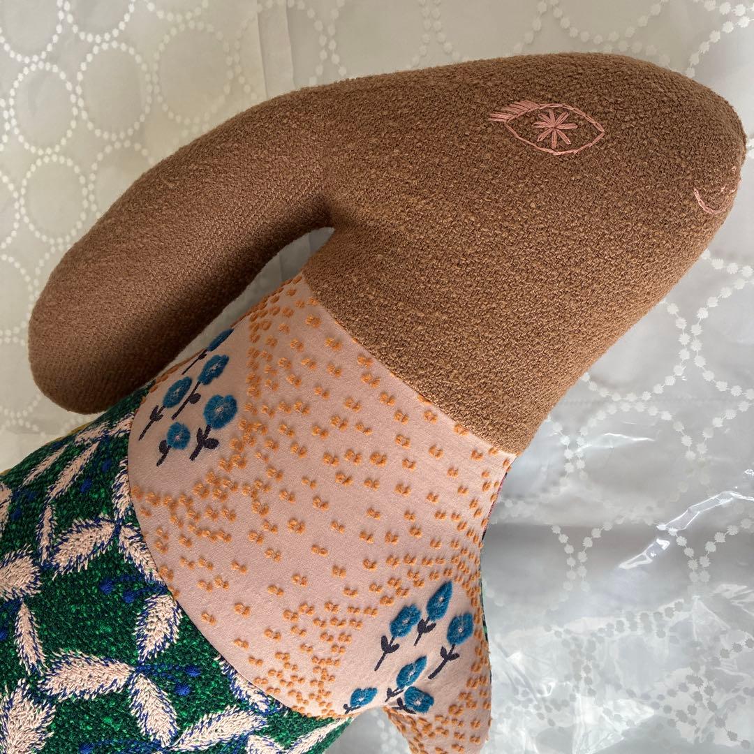 ミナペルホネン うさぎクッション　ballade mix 新品・未使用