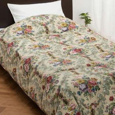 Sanderson 花柄 ダウンケット 西川　ダウン85% 150×210cm