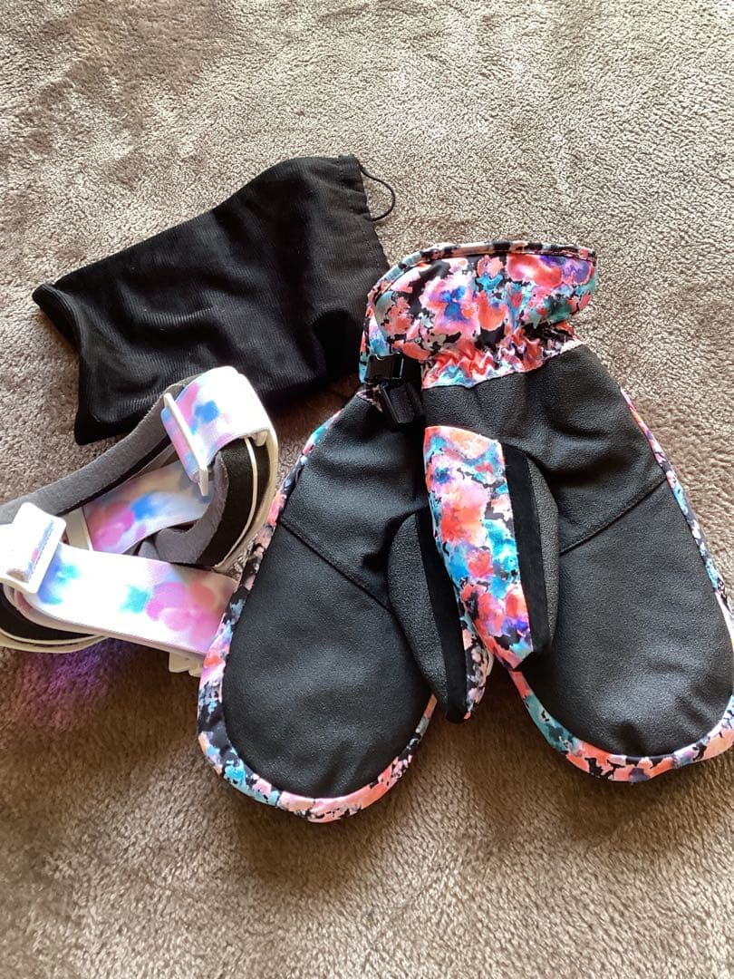 SECRETGARDENレディースＳスノボウェアスキーウェア ゴーグル手袋セット